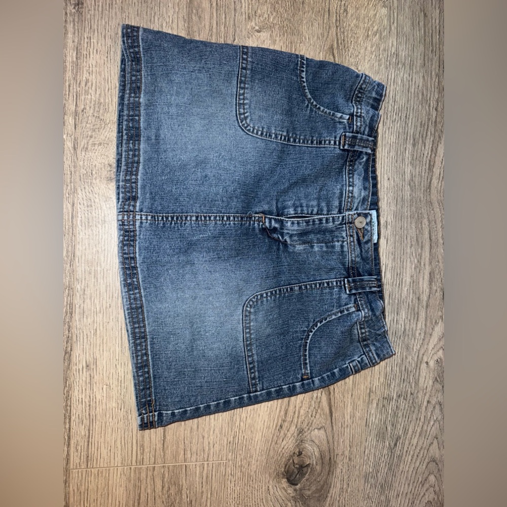 Circo denim mini skirt